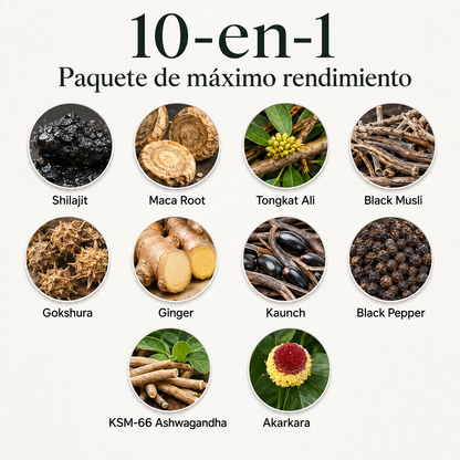 Gomitas Alpha™ — Shilajit Para Energía, Fuerza y Vitalidad