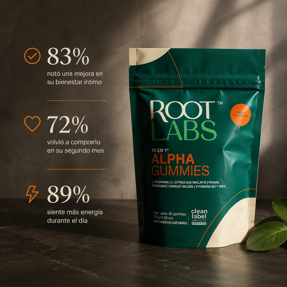 Gomitas Alpha™ — Shilajit Para Energía, Fuerza y Vitalidad